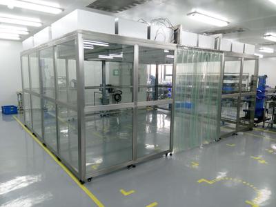 百级洁净棚(钢化玻璃)