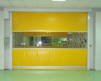 自动感应快速门货淋室（关闭）